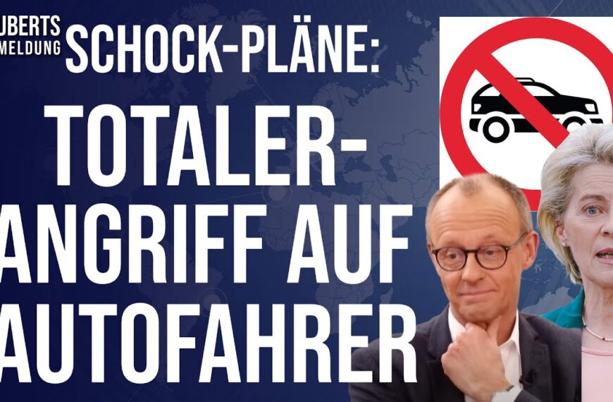 Perfider Plan zum Autoverbot!💥Das trifft jeden Bürger!💥“Du wirst nichts besitzen…“💥5G-Pflicht