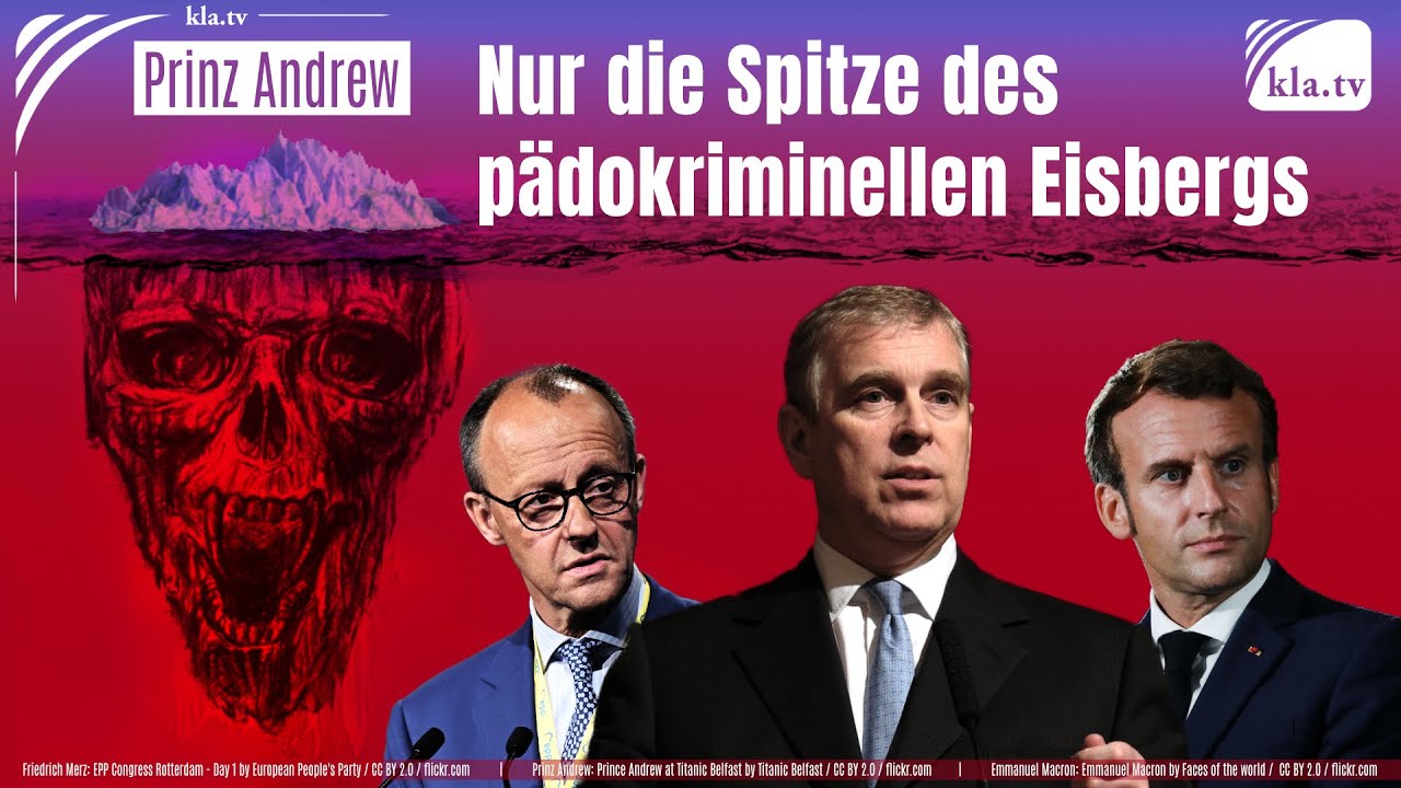 Mehr über den Artikel erfahren Prinz Andrew: Nur die Spitze des pädokriminellen Eisbergs!