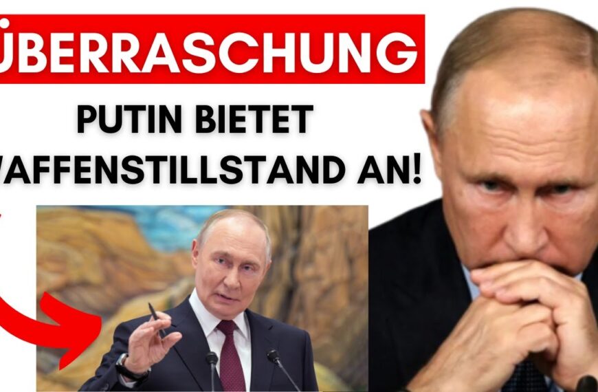Putin will Waffenstillstand + Klartext zu Selensky + Putin bietet EU OFFIZIELL Nichtangriffspakt an!
