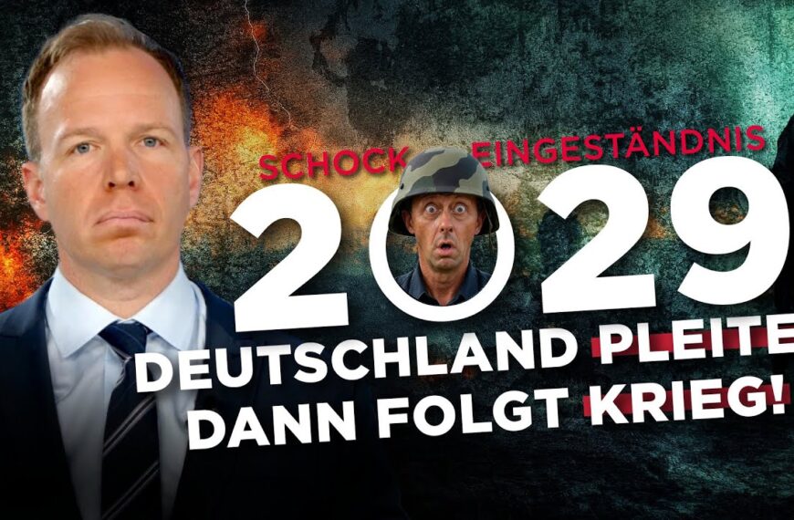 Schock-Eingeständnis: Deutschland 2029 pleite und 2029 soll dann Krieg kommen!