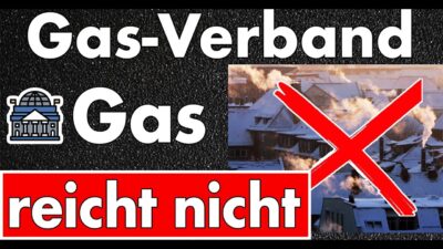 Mehr über den Artikel erfahren Schock: Gas reicht bei normalen Winter nicht! Lügen & Inkompetenz der Regierung werden Tote fordern!