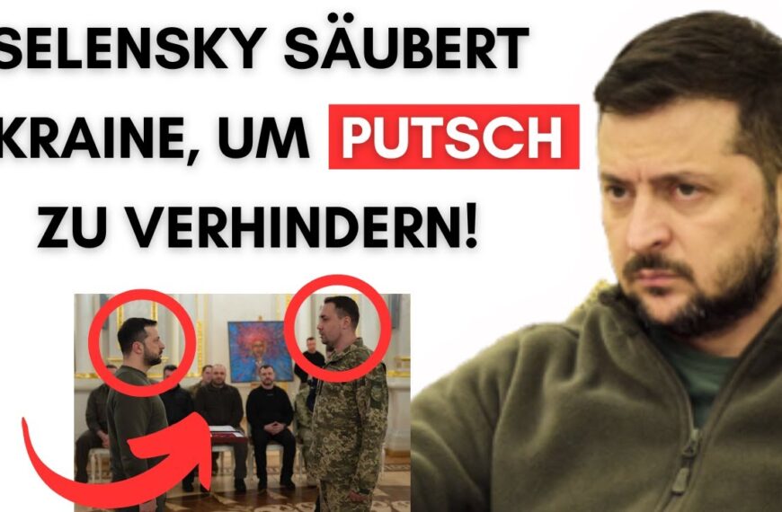 Selensky schaltet potentiellen Nachfolger aus? + Geheimtreffen der EU mit Selensky aufgeflogen!