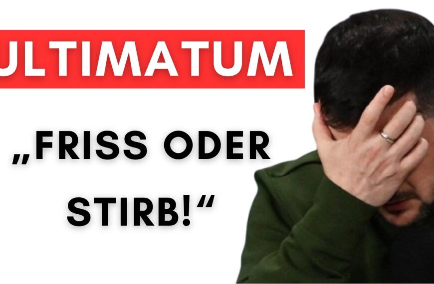 Selensky: „Trump nimmt uns die Würde“ – Harte Drohung von Trump!