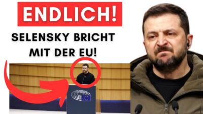 Mehr über den Artikel erfahren Selenskys brisanter Vorwurf: „Europa will den Krieg nicht beenden!“