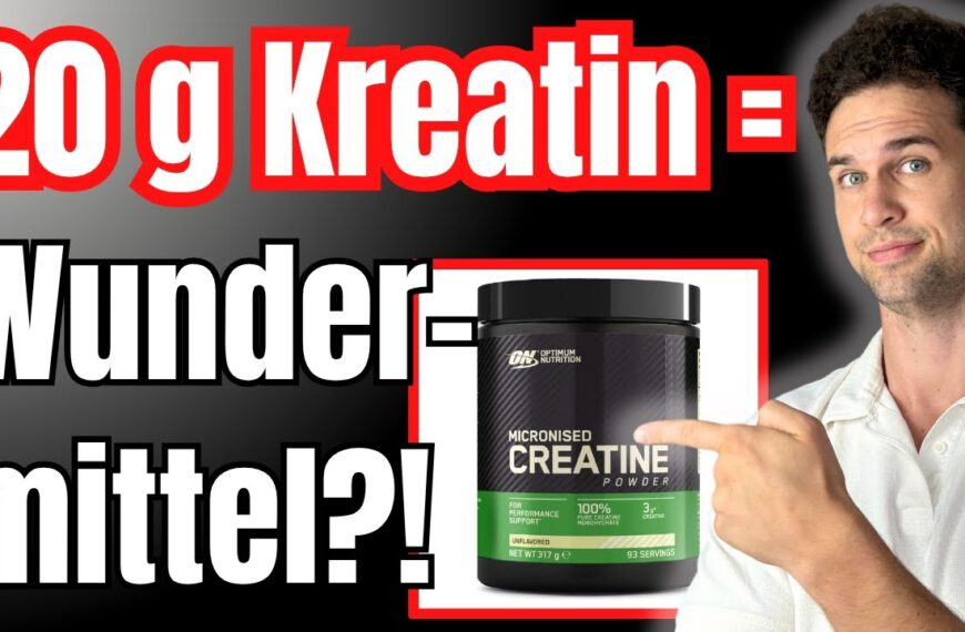 Solltest DU Kreatin hochdosiert einnehmen? Überraschende Studien!
