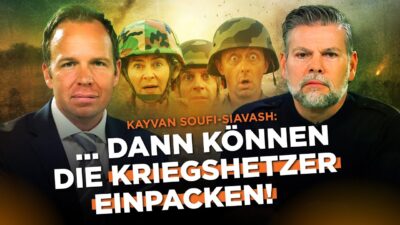 Mehr über den Artikel erfahren Soufi-Siavash: Wenn die Aufgewachten aufstehen, können die Kriegshetzer einpacken!