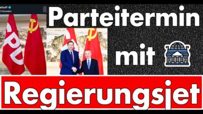 Mehr über den Artikel erfahren SPD trifft kommunistische Partei in China auf Ministerreise! Vorbereitung zur Ein-Parteien-Regierung