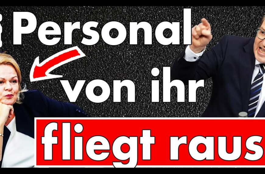 Stahlbesen kehrt: Faesers ‚Experten‘ vor die Tür gesetzt – endlich wird Islamismus bekämpft!