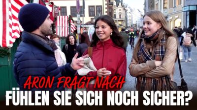 Mehr über den Artikel erfahren Straßenumfrage: Wie sicher fühlen sich die Deutschen?