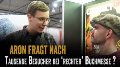 Mehr über den Artikel erfahren Tausende Besucher bei „rechter“ Buchmesse „SeitenWechsel“ – Aron fragt nach