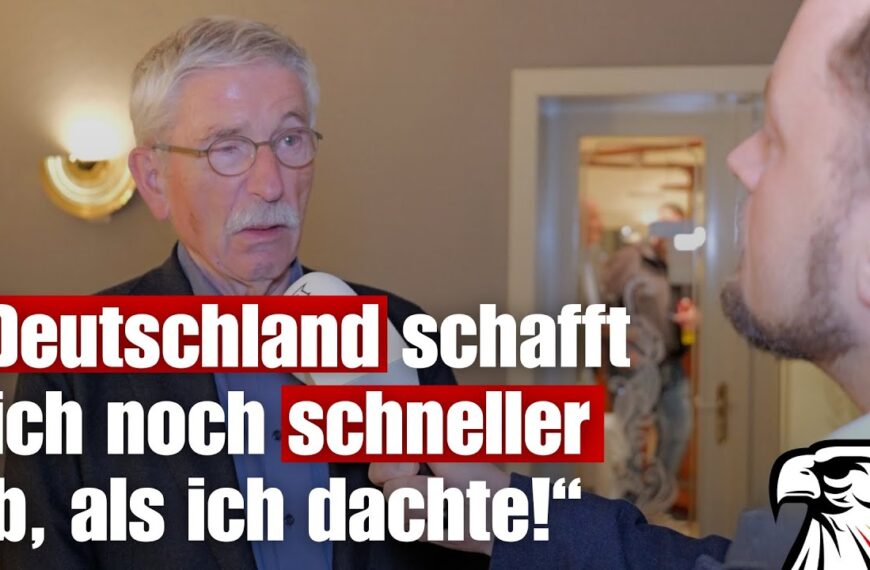 Thilo Sarrazin: „Deutschland schafft sich noch schneller ab, als ich dachte!“