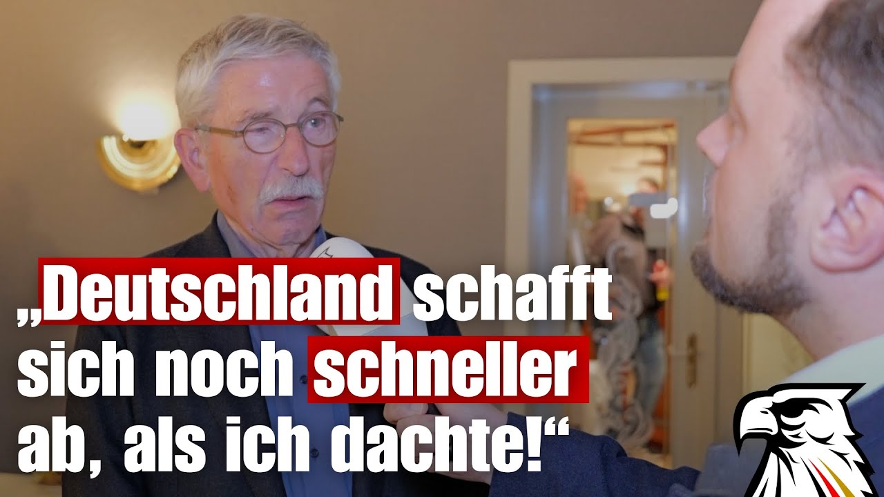 Mehr über den Artikel erfahren Thilo Sarrazin: „Deutschland schafft sich noch schneller ab, als ich dachte!“