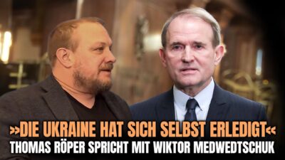 Mehr über den Artikel erfahren Thomas Röper im Gespräch mit Wiktor Medwedtschuk