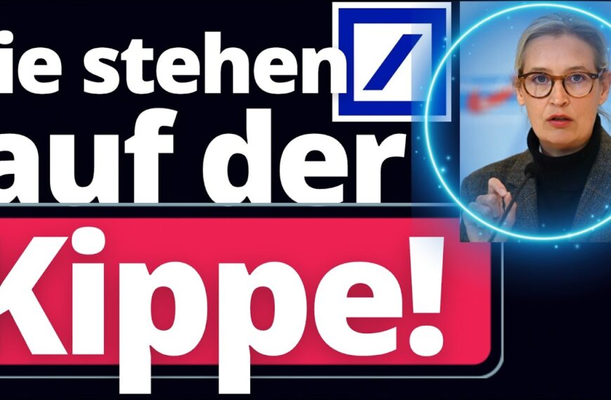 Totalschaden für deutsche Bank nach AfD Kündigung!