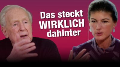 Mehr über den Artikel erfahren Ukraine-Krieg: Was sind die wahren Gründe? Sahra Wagenknecht & Klaus von Dohnanyi