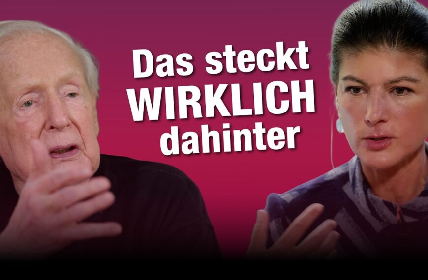 Ukraine-Krieg: Was sind die wahren Gründe? Sahra Wagenknecht & Klaus von Dohnanyi