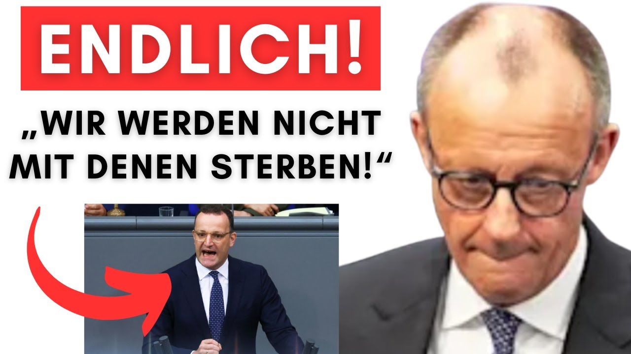 Mehr über den Artikel erfahren Unions-Chef Spahn zieht Notbremse: Koalition vor dem Zusammenbruch & Merz am Ende!