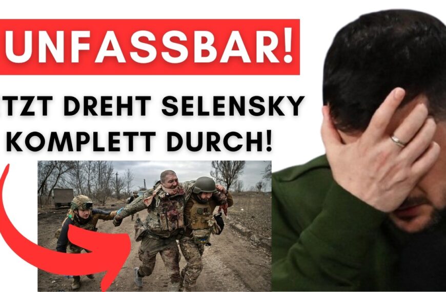 Verzweiflung pur: Selensky vertuscht Zusammenbruch der Front & droht Journalisten mit Gefängnis!