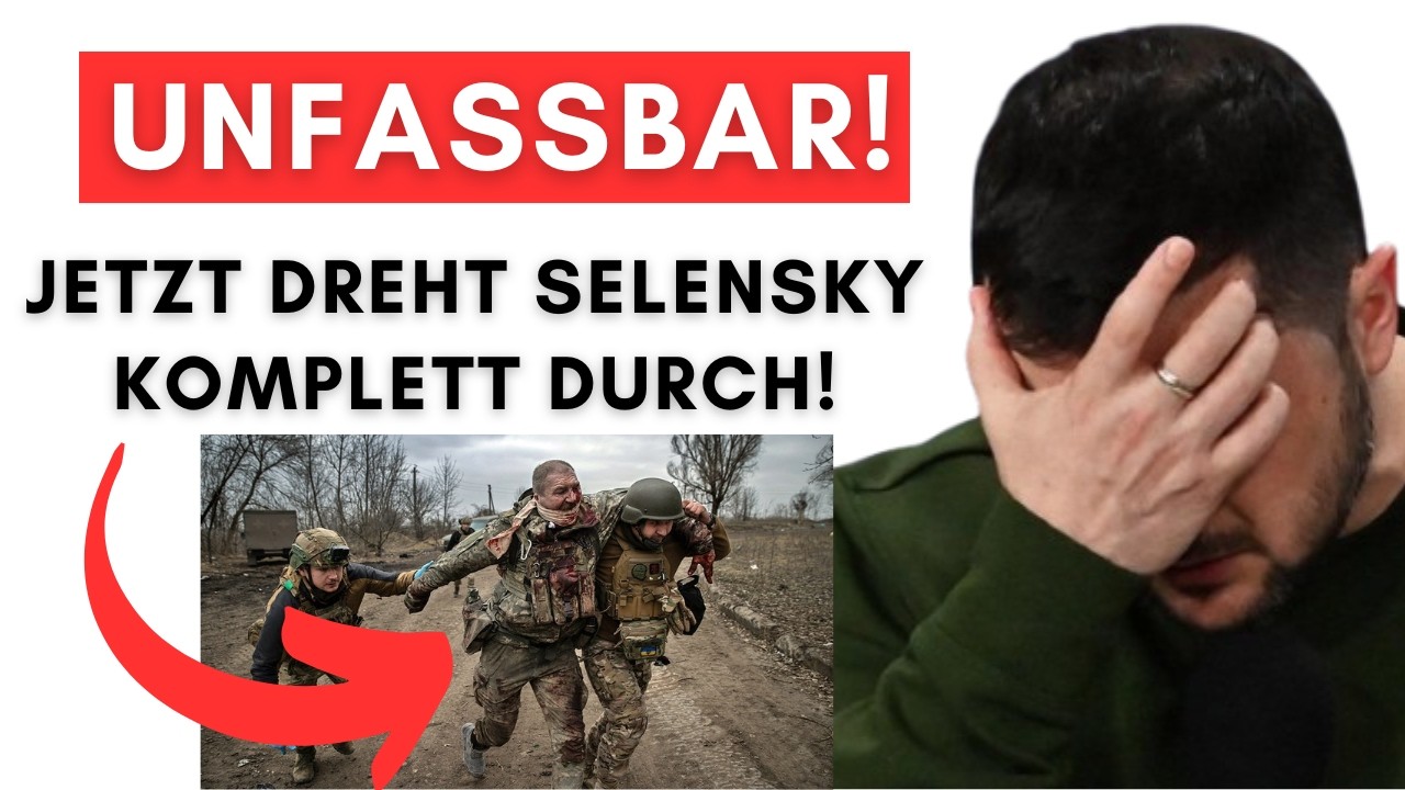 Mehr über den Artikel erfahren Verzweiflung pur: Selensky vertuscht Zusammenbruch der Front & droht Journalisten mit Gefängnis!