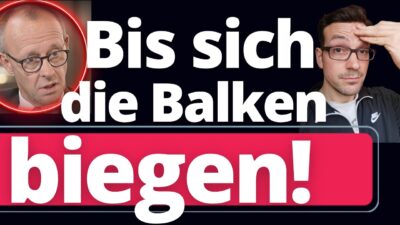 Mehr über den Artikel erfahren Völliger Wahnsinn: Merz verliert jegliche Selbstkontrolle!