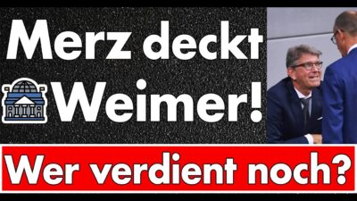 Mehr über den Artikel erfahren Volle Rückendeckung! Merz Aussage bedeutet: Alle Politiker dürfen Kickback verdienen! Korruption?