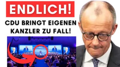 Mehr über den Artikel erfahren Wahnsinn: Merz stellt sich gegen eigene CDU & wird verraten!
