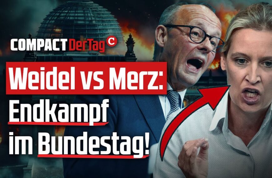 Weidel vs. Merz: Endkampf im Bundestag!💥