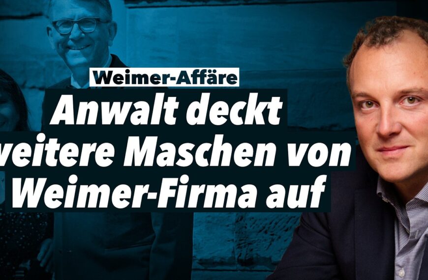 Wird Weimers wahre Rolle dubios verschleiert? – Rechtsanwalt Walther Wegner im Interview