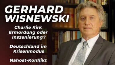 Mehr über den Artikel erfahren Wisnewski Aktuell – Charlie Kirk: Ermordung oder Inszenierung? | Nahost | Deutschland im Krisenmodus