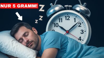 Mehr über den Artikel erfahren 5g Glycin und du schläfst 9 Stunden OHNE aufstehen (neue Studie)