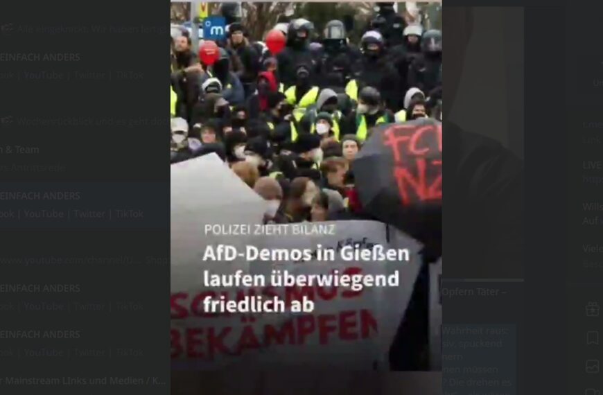 Die Wahrheit über Gießen: Medien machen aus Opfern Täter – Enrico Schult rechnet ab!