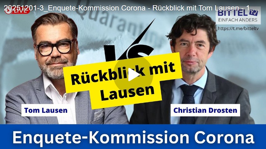 Enquete-Kommission Corona – Rückblick mit Tom Lausen