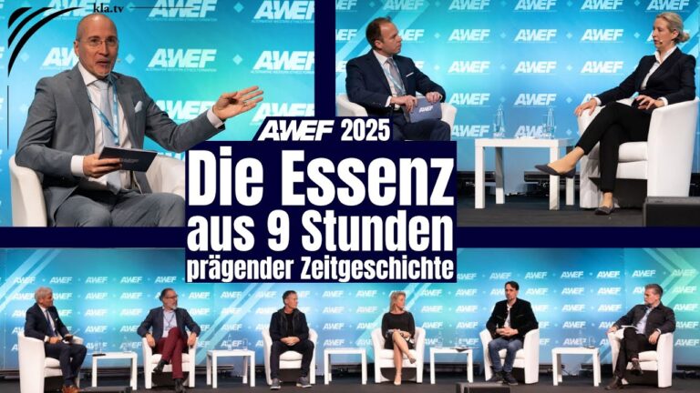 Mehr über den Artikel erfahren A-WEF 2025 – Essenz aus 9 Stunden prägender Zeitgeschichte