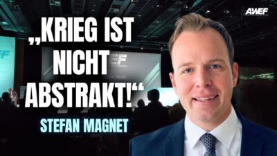 Mehr über den Artikel erfahren A-WEF 2025: ‘Wir müssen friedenstauglich werden!‘ – Stefan Magnet im Klartext