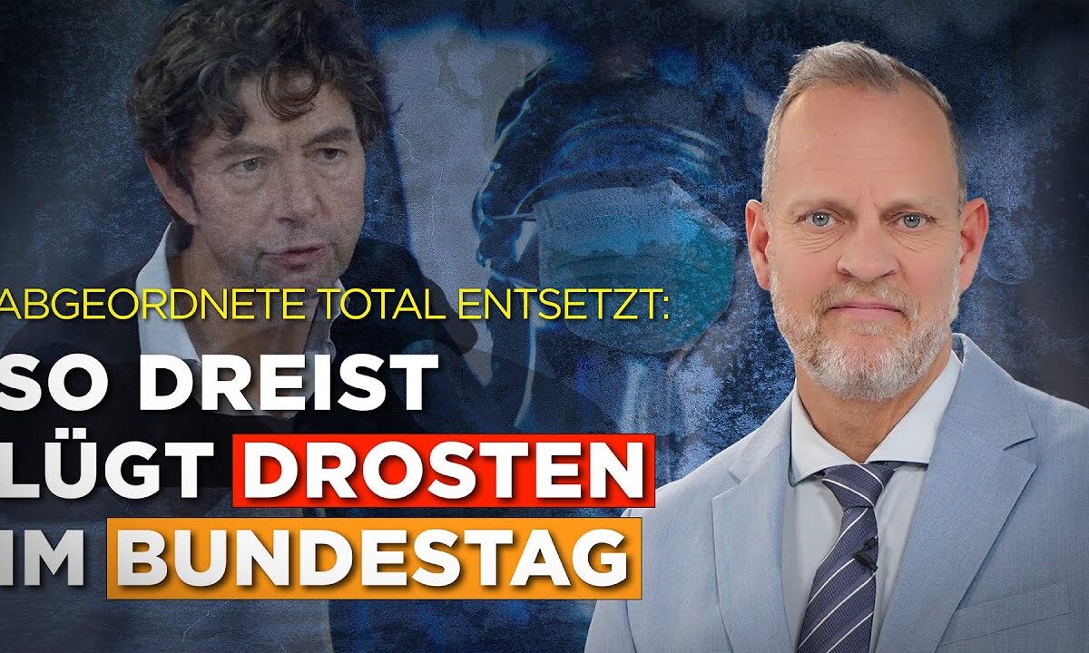 Abgeordnete total entsetzt: So dreist lügt Drosten im Bundestag
