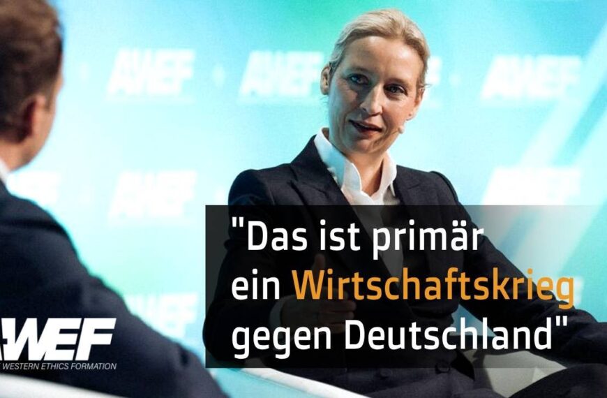 Alice Weidel beim A-WEF 2025: „Frieden in Europa kann es nicht ohne Russland geben“