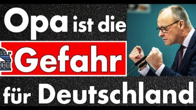 Mehr über den Artikel erfahren Alter Greis droht jungen Menschen! Dieser Kanzler ist eine Schande für das Land & das Ende der Union