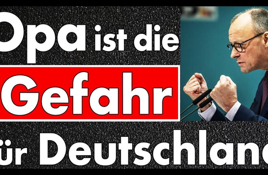 Alter Greis droht jungen Menschen! Dieser Kanzler ist eine Schande für das Land & das Ende der Union