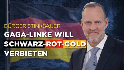 Mehr über den Artikel erfahren Angriff auf Schwarz-Rot-Gold: Linke will unsere Fahnen verbieten