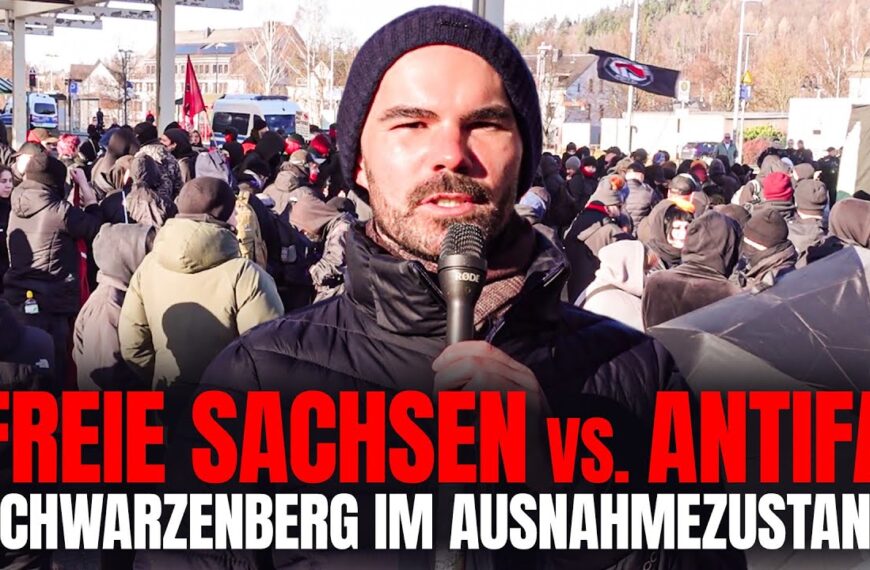 Antifa vs. Freie Sachsen – Schwarzenberg im Ausnahmezustand