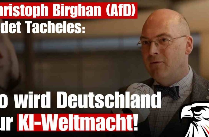 Christoph Birghan (AfD) redet Tacheles: So wird Deutschland zur KI-Weltmacht!