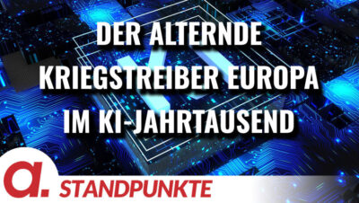 Mehr über den Artikel erfahren Der alternde Kriegstreiber Europa im KI-Jahrtausend | Von Sabiene Jahn