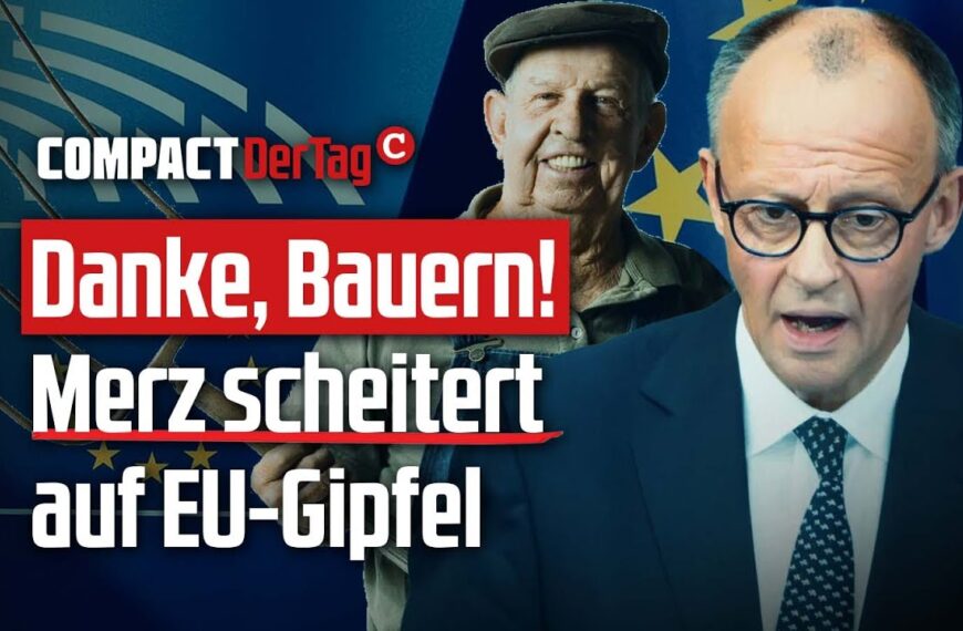 Danke, Bauern! Merz scheitert auf EU-Gipfel💥