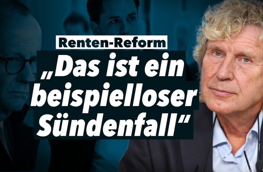 „Das kann sich kein Land leisten“ – Prof. Bernd Raffelhüschen rechnet mit dem Rentenpaket ab