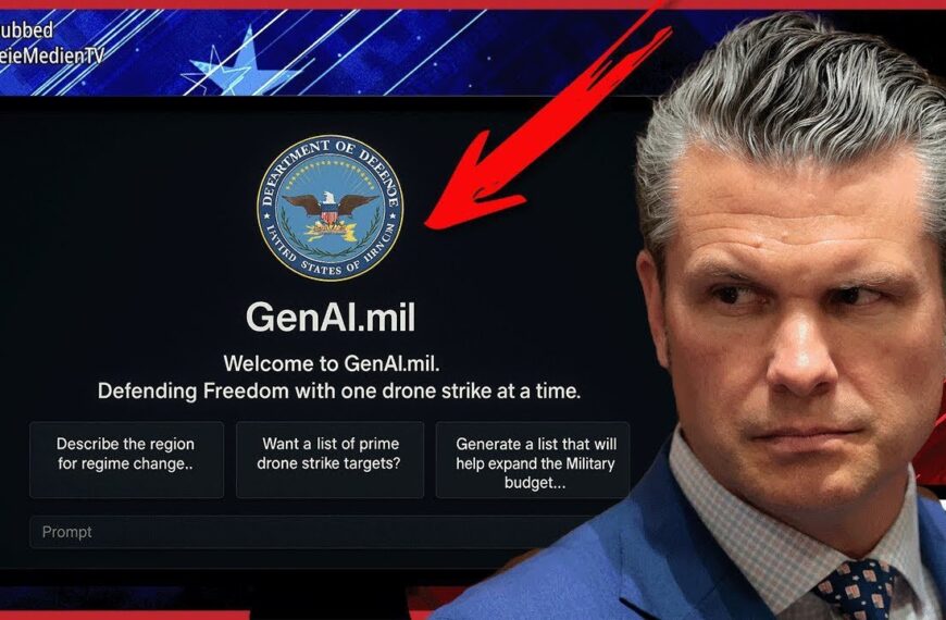 Das Pentagon hat gerade eine Kriegs KI entwickelt – das sollte jedem Angst machen | Redacted Deutsch