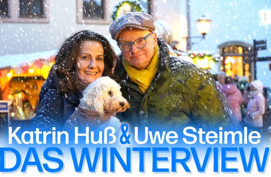 Das Winterview – Ein Adventsspaziergang mit Katrin Huß und Uwe Steimle