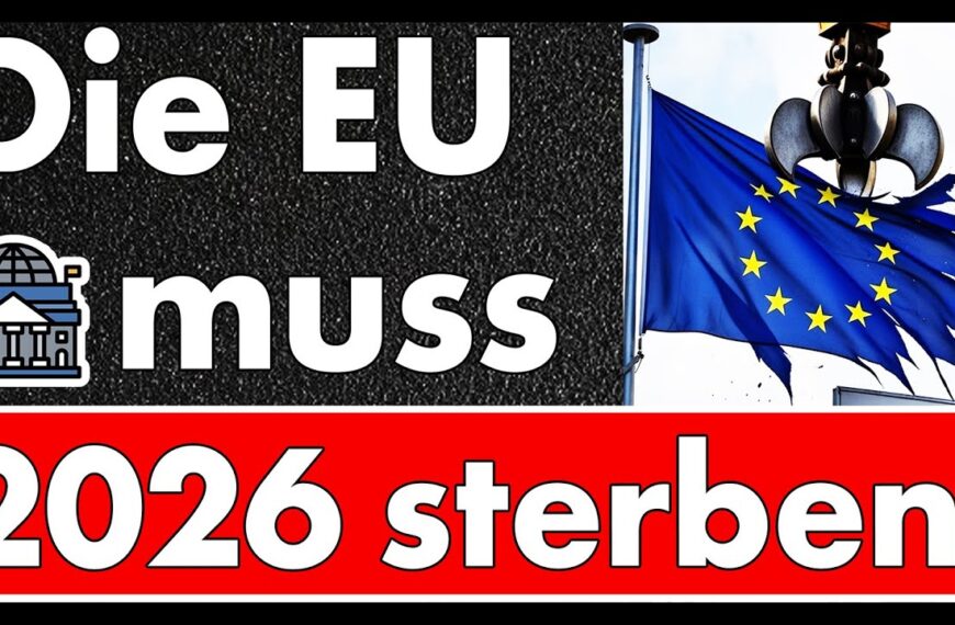 Die EU muss sterben, damit Europa lebt! – Zeit, das Korruptionssystem niederzureißen!