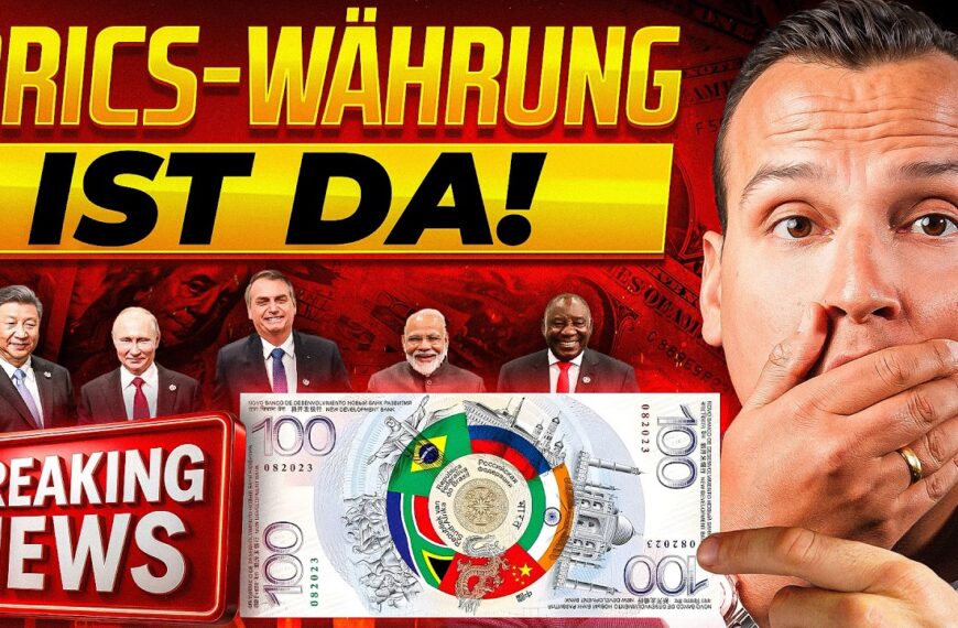 Die Gold-Bombe platzt: BRICS starten „UNIT“ – Das ist die neue Weltwährung.