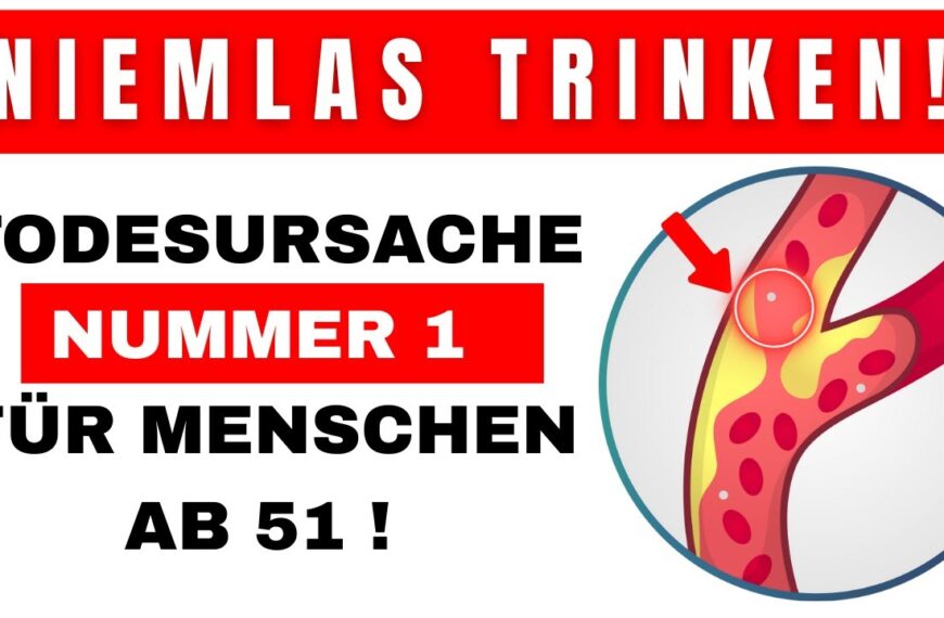 Diese Getränke reinigen VERSTOPFTE Arterien effektiv und nachhaltig