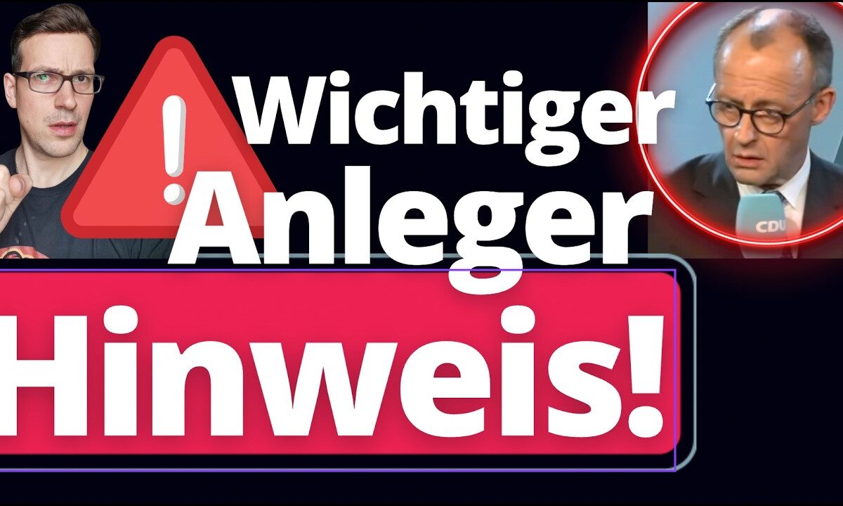 Dieses Video entlarvt Merz! „Habecks Schnappsidee“ wird jetzt Merz Politik!